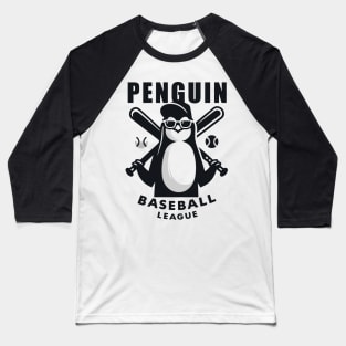 Penguin Baseball Tribute - Penguin Baseball League - Baseball Gift Baseball T-Shirt